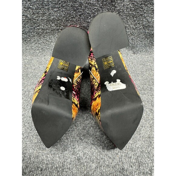 Jeffrey Campbell Pointy Toe Ankle Boots Stiletto Heel Snakeskin Shoes SIZE 9 - Picture 5 of 6